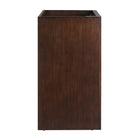 Modway Appia 24" Bathroom Vanity Cabinet - Walnut-Non-Marking Foot Pads