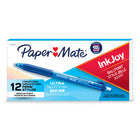 Paper Mate InkJoy 300RT Retractable Ballpoint Pens - 1.0mm - Blue - 12 Pack-Ultra smooth ink keeps the fun and ideas flowing