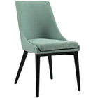 Modway Viscount Fabric Dining Side Chair - Laguna - 2 Pack-Dense Foam Padding