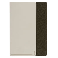 Gry Mattr Contrast Duo Notebook - 8" × 6"-Two-in-one notebook design for organized note-taking