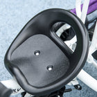 Qaba - Tricycle poussette 6 en 1 pour bébé avec panier et canopée - violet-Matériau : PP, Métal, Polyester 