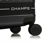 CHAMPS Fresh II  3-Piece Expandable Hardside Luggage Set - Black-Lightweight