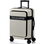 Champs Onyx II 3 Piece Luggage Set - Ivory-Built to last. Light-weight, water-resistant, durable polycarbonate hard-shell