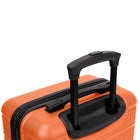 Swiss Mobility YVR 21.5" Hardside Carry-on Luggage - Coral-Lined interior with dividing panel, practical pockets, and tightening straps to keep content organized and in place