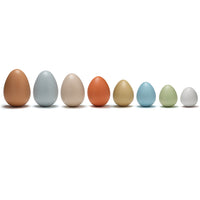 Yellow Door - Oeufs triés par taille, lot de 8-Encourage le tri par taille et par poids
