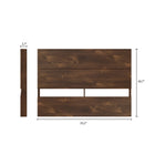 Nexera Panel Headboard - Full Size - Truffle-6