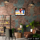 Sam Reinhart Florida Panthers - Toile encadree - 31" x 22"-Sous licence officielle de la LNH et de l'AJLNH