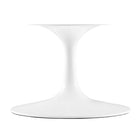 Modway Lippa 36" Round Wood Coffee Table - White Cherry Walnut-6