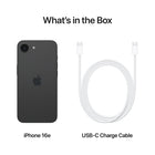 Apple iPhone 16e - 256 GB - Black - Unlocked-Privacy—Use Face ID to securely unlock, sign in and pay.
