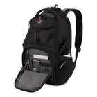 Swiss Gear ScanSmart Laptop Backpack - Black-Comes with small exterior zip pocket
