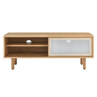 Modway Kurtis 47" TV Stand - Oak-Weight Capacity: 137 lb