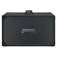 Vaultz Pencil Box - Black-Great for school supplies or small valuables like cash, cell phone, etc.