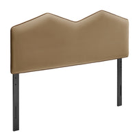 Modway Cosette Performance Velvet Queen Size Headboard - Taupe-Stain-Resistant Performance Velvet
