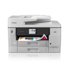 Brother INKvestment MFC-J6960DW Wireless Colour Inkjet All-in-One Printer with 3.5” Touchscreen-All-in-one printer. This multifunction printer makes it easy to print, copy, scan, and fax —all in one powerful device and comes with one 1,800-page yield black ink cartridge and one each 750-page yield cartridge in cyan, yellow and magenta.(7)