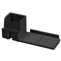 Bostitch Office Konnect Desk Organizer Power Base with Phone Stand - Black-Desk organizer with integrated phone stand for upright nesting ideal for virtual meetings