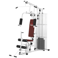 Soozier Multifunction Home Gym-Built with strong steel tube with robust structure for reliable use