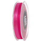 JAM Paper Double Faced Satin Ribbon - 3/8" W x 25 yd. - Shocking Pink-Our decorative ribbon is made from the highest quality double-faced satin, which features a smooth finish!