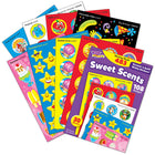 TREND enterprises Sweet Scents Scratch 'n Sniff Stinky Stickers Variety Pack - 483 Pack-Acid free, nontoxic and safe for use on photos