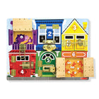 Melissa & Doug Latches Wooden Activity Board-Latches hook, snap, click, and slide 