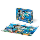 Howard Robinson 3D/2D Howard Robinson Underwater & Turtle Beach Selfie Puzzle - 100 Pieces-Completed Puzzle dimensions: 12” x 9” (30 x 23 cm)