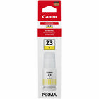 Canon GI-23 Yellow Ink Bottle for PIXMA G620 Printer-Yellow