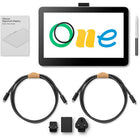 Wacom One Pen/Touch Display 13T Usb-C Gen 2023-Looks and feels like a standard pen – no need for batteries. Additional Wacom compatible pens are available from leading manufacturers such as Lamy, Staedtler and Dr. Grip