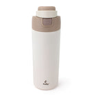 Sully - Bouteille Isotherme Sous Vide En Acier Inoxydable À Double Paroi - 25 oz - Taupe-Comprend un couvercle double à bouton-poussoir pour boire à petites gorgées ou en grande gorgée