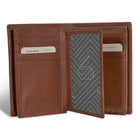 Champs - Portefeuille vertical en cuir Onyx - Marron-Double compartiment à billets