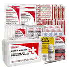 First Aid Central Type 1 Personal First Aid Kit - CSA Z1220-24 Standard - Metal Case-Packed in a durable wall mountable metal case with bilingual first kit logo.