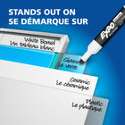 Expo Dry Erase Markers - Low Odour Ink - Chisel Tip - Black - 8 Pack-Easily and cleanly erases with an Expo eraser or dry cloth