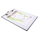 Mobile OPS Unbreakable Quick Reference Clipboard with Dry Eraseable Transparent Protective Cover - Clear - 2 Pack-Helps protect letter sized documents from weather and wear