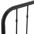 Modway Lennon Metal King Headboard - Black-7 Mounting Positions