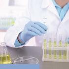 SHOWA EBT Sustainable 4 mil Nitrile Food Contact Single Use Gloves - Blue - X-Small - 100 Pack-Bisque fingertips