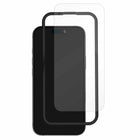 Blu Element - Protecteur d'écran en verre trempé avec kit d'installation pour iPhone 16 Pro Max-Résistance aux impacts 2X et protection anti-éclats par rapport à un écran non protégé