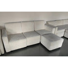 Brassex Lotus Modular Storage Sectional - Brown-Plush seating