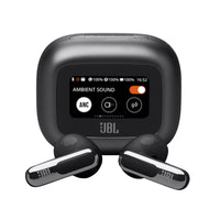JBL Live Flex 3 True Wireless Noise Canceling Open-Stick Earbuds - Black-Hi-Res Audio Wireless with JBL signature sound: The JBL Live Flex 3’s 12mm dynamic drivers are perfectly tuned to deliver deep bass, balanced mid-range, and refined high frequencies—all at any volume level. JBL Spatial Sound makes you feel like you’re at a concert as the sound comes from virtually everywhere around you. This is JBL Signature Sound at its best.