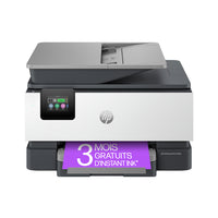 HP - Imprimante à jet d’encre tout-en-un couleur OfficeJet Pro 9125e avec 3 mois d’encre inclus-L’imprimante OfficeJet Pro 9125e est idéale pour les bureaux qui impriment des documents couleur de qualité professionnelle tels que des présentations, des brochures et des circulaires
