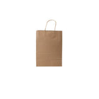 Eco-Packaging - Sac en papier avec poignée en corde - 10 x 5 x 13 po - Paquet de 250-Le matériau est fabriqué à partir de papier kraft
