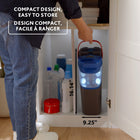 Vileda H2prO Flat Mop System- 360° swivel mop head cleans hard-to-reach areas, including corners and baseboards