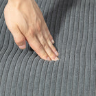 HOMCOM - Canapé 46 po loveseat avec pieds en bois - gris-Assemblage requis 