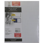 Five Star Refill Paper, Quad Ruled, 4:1, Heavyweight, 10-7/8" x 8-3/8" - 100 Sheets-Premium heavyweight white graph ruled paper