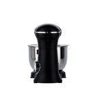 Culinary Chef - Malaxeur sur socle rétro à 8 vitesses - 4,5 L - Noir-Puissance : 120 V, 60 Hz, 660 W