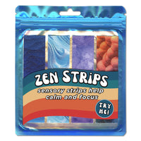 The Pencil Grip Zen Strips - Sand Gradient Set 2 - 4 Per Set - 6 Sets-Simplicity: With an easy peel, stick, and press application, use on your everyday items including smartphones, laptops, tablets, or even water bottles.