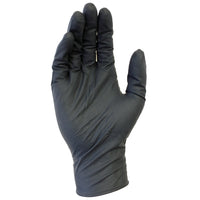 Suretouch - Gants en nitrile jetables sans poudre, 5 mil, noir, grande XL, 100 gants/boîte-Gants noirs de nitrile 5MIL et jetable
