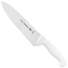 Tramontina - Professional Couteau à steak de 8 po - Lame en acier inoxydable et manche en polypropylène blanc-H-Tramontina Couteau De Chef 8 pouces