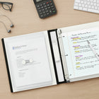 Staples Better Binder - 1" - White-D-rings close tightly to allow pages to turn easily