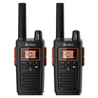 Cobra RX380 Weather-Resistant 40-Channel Walkie Talkie - 32-mile Range - 2 Pack-Compact and weather-resistant walkie talkies with up to 32-mile range