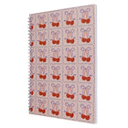 Pep Rally Coil Notebook - 8" H x 10" W - 80 Sheets - Bonjour Bestie-Double coil binding