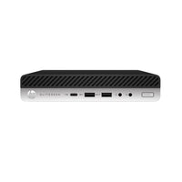 HP Refurbished EliteDesk 800 G5 Mini Desktop Computer - Intel Core i7-8700T - 256 GB SSD - 16 GB RAM - Windows 11 Pro-Processor: Intel core i7-8700T