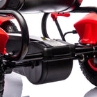 Aosom - Go-kart à pédales pour enfants avec siège réglable, roues en caoutchouc - rouge-Siège réglable sur 3 positions avec une plage de 2,4 po (6 cm) pour un ajustement confortable au fur et à mesure que votre enfant grandit 